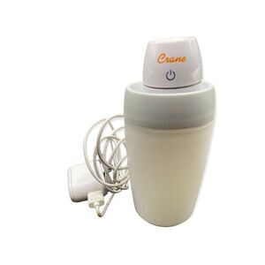 Crane USA INC EE-5950 Travel Ultrasonic Cool Mist Humidifier, 8-Ounces white